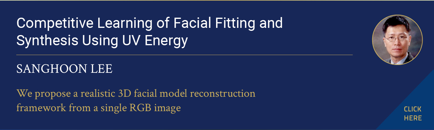 Competitive Learning of Facial Fitting and Synthesis Using UV Energy