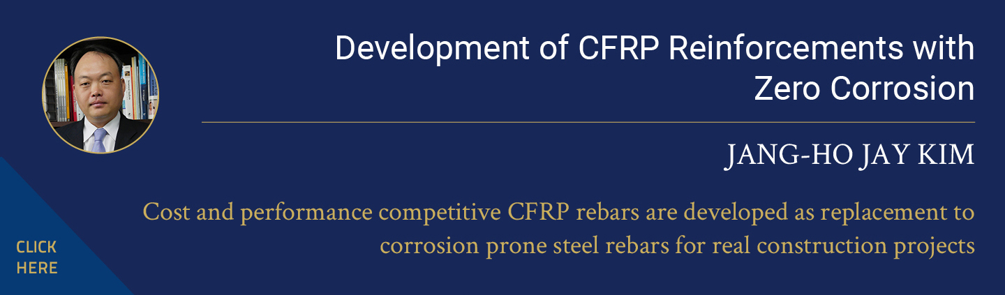 Development of CFRP Reinforcements with Zero Corrosion